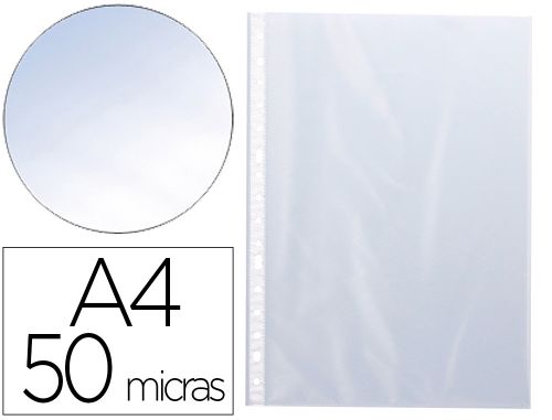 Bolsa catalogo/mica q-connect din a4 50 microns cristal caixa de 100 unidades , Q-connect , 63398 , 5706002153373